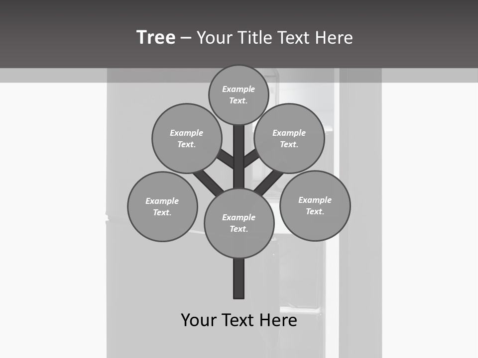 Open Frig House PowerPoint Template