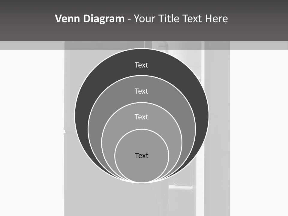 Open Frig House PowerPoint Template
