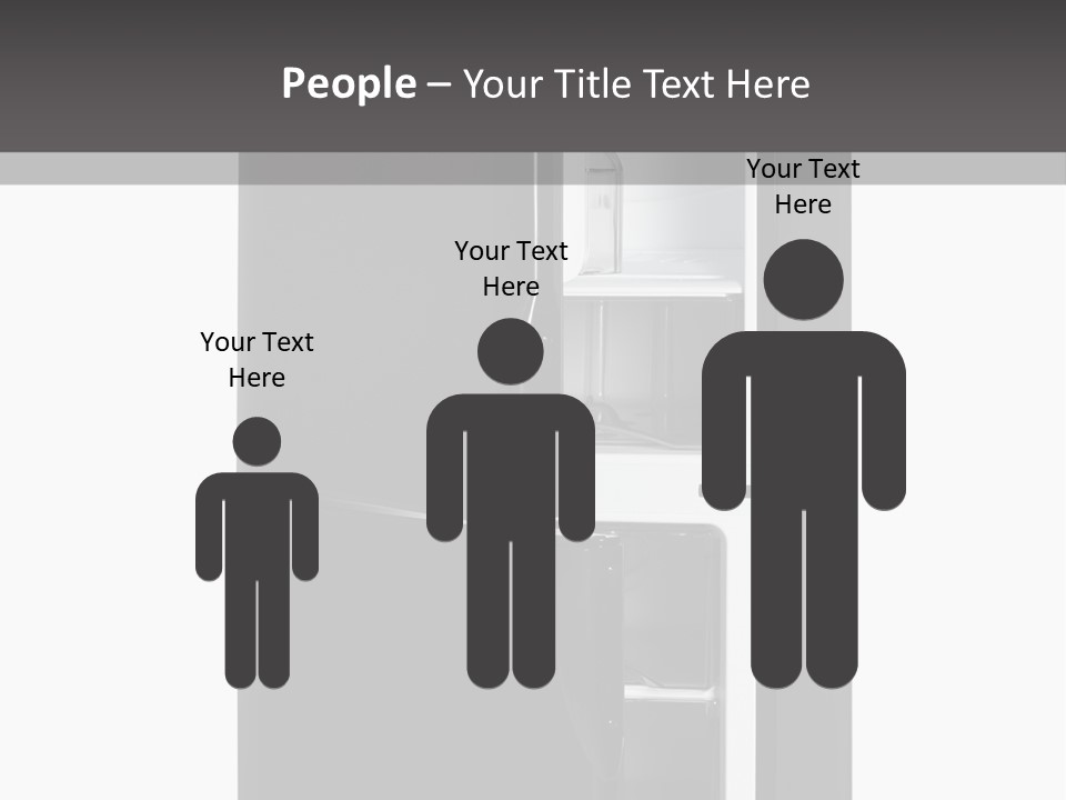 Open Frig House PowerPoint Template