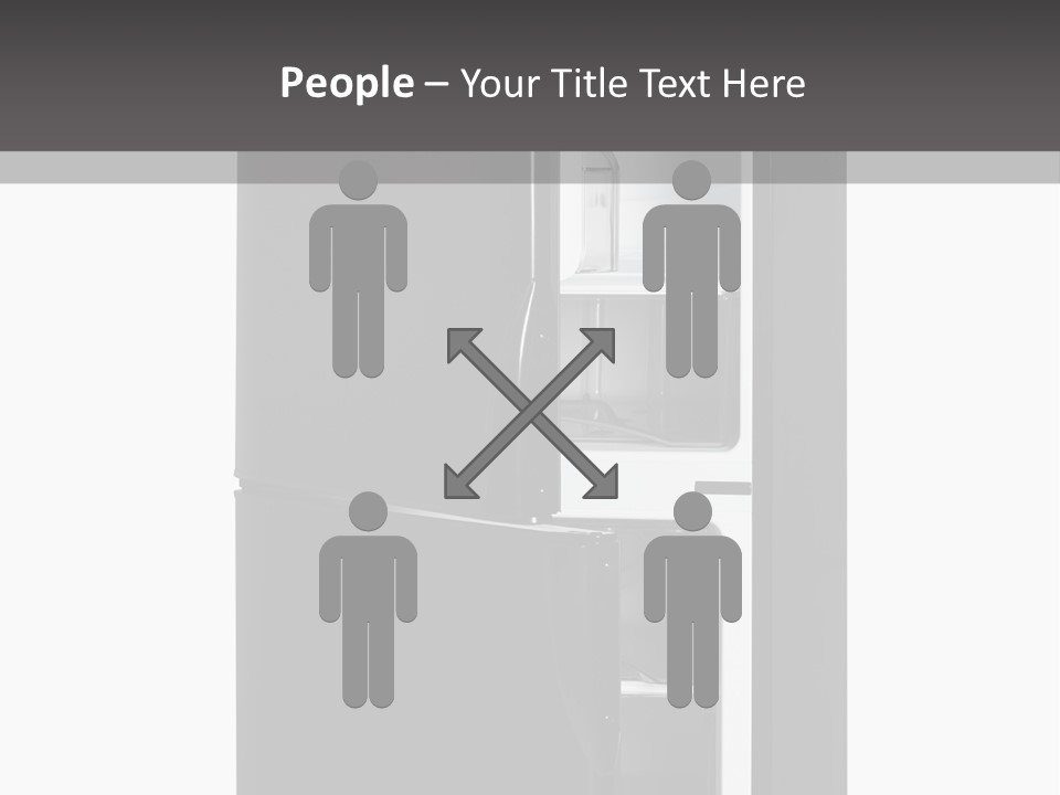 Open Frig House PowerPoint Template
