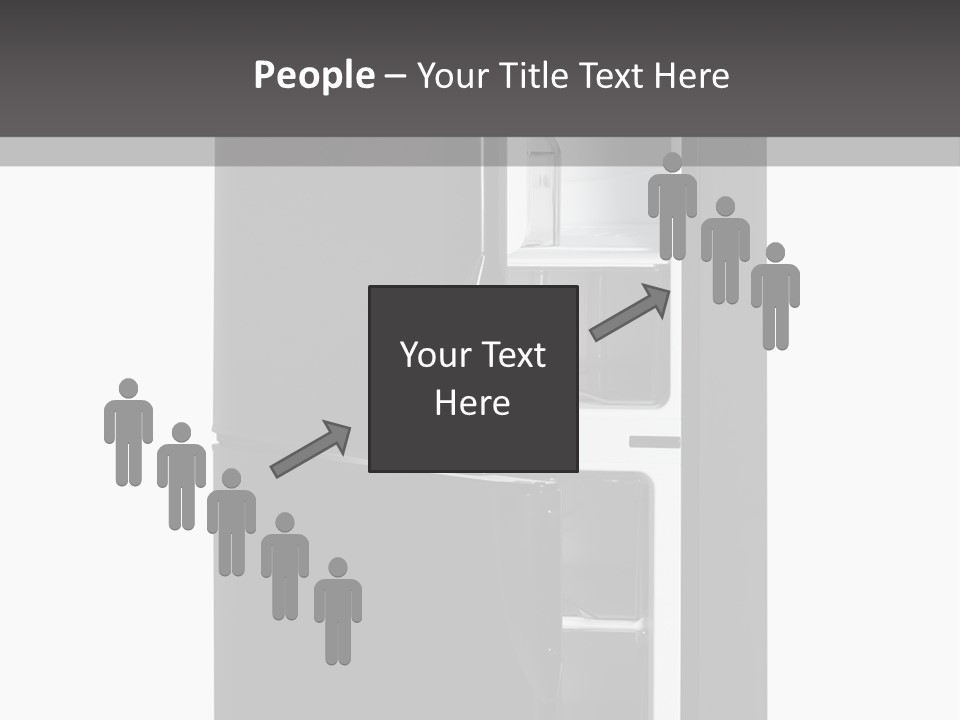 Open Frig House PowerPoint Template