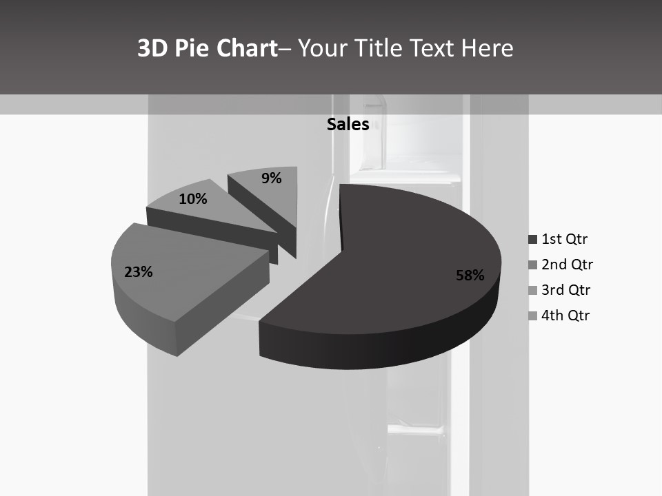 Open Frig House PowerPoint Template