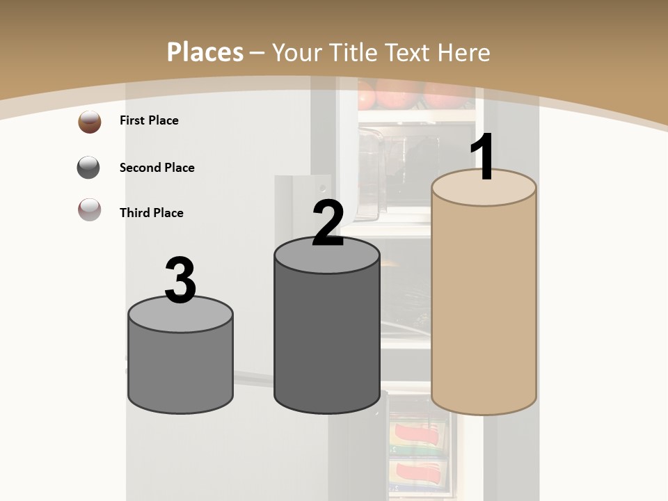 Major Meal Refrigerated PowerPoint Template