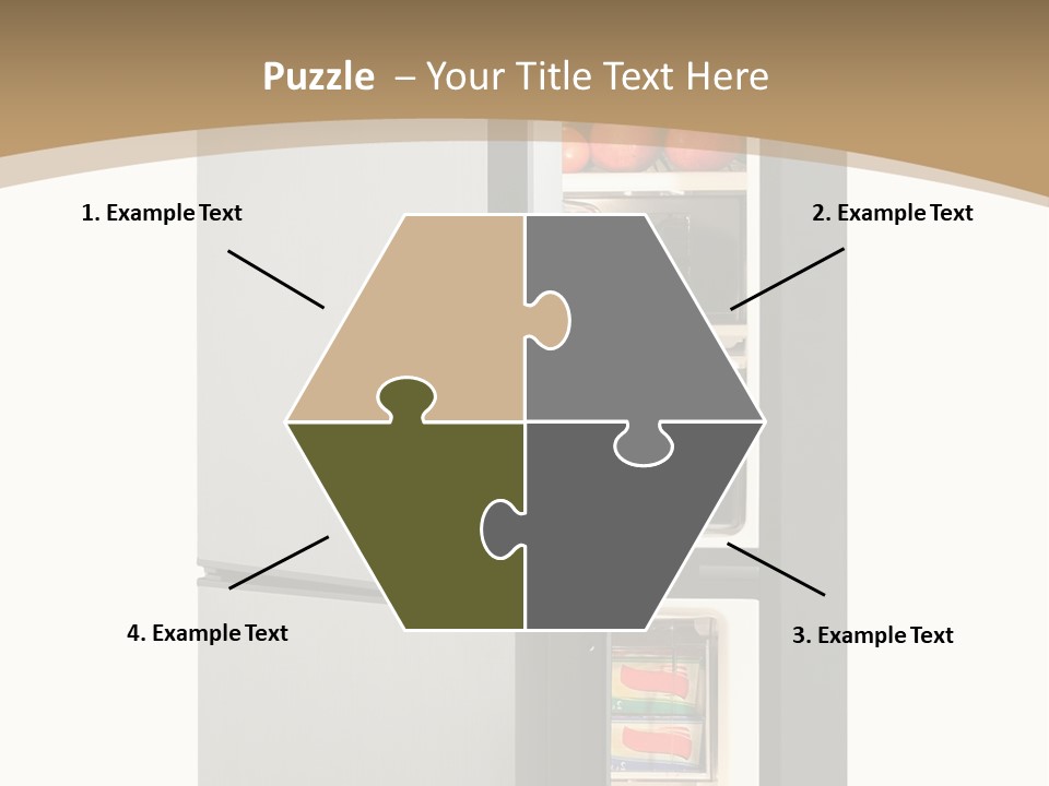 Major Meal Refrigerated PowerPoint Template
