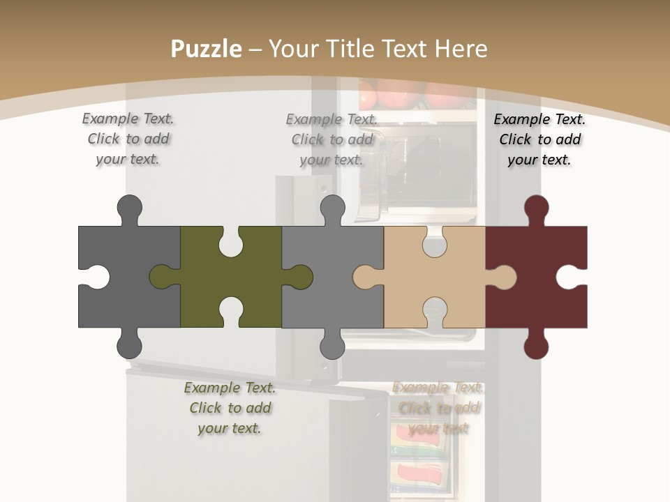 Major Meal Refrigerated PowerPoint Template
