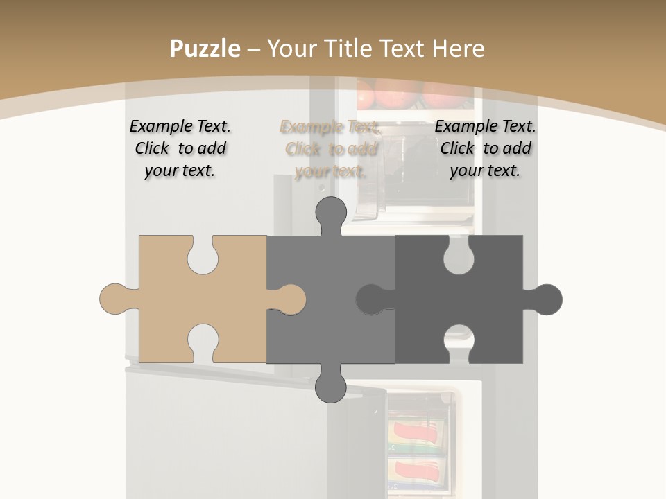Major Meal Refrigerated PowerPoint Template