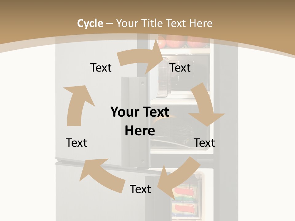 Major Meal Refrigerated PowerPoint Template