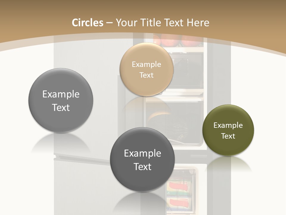 Major Meal Refrigerated PowerPoint Template
