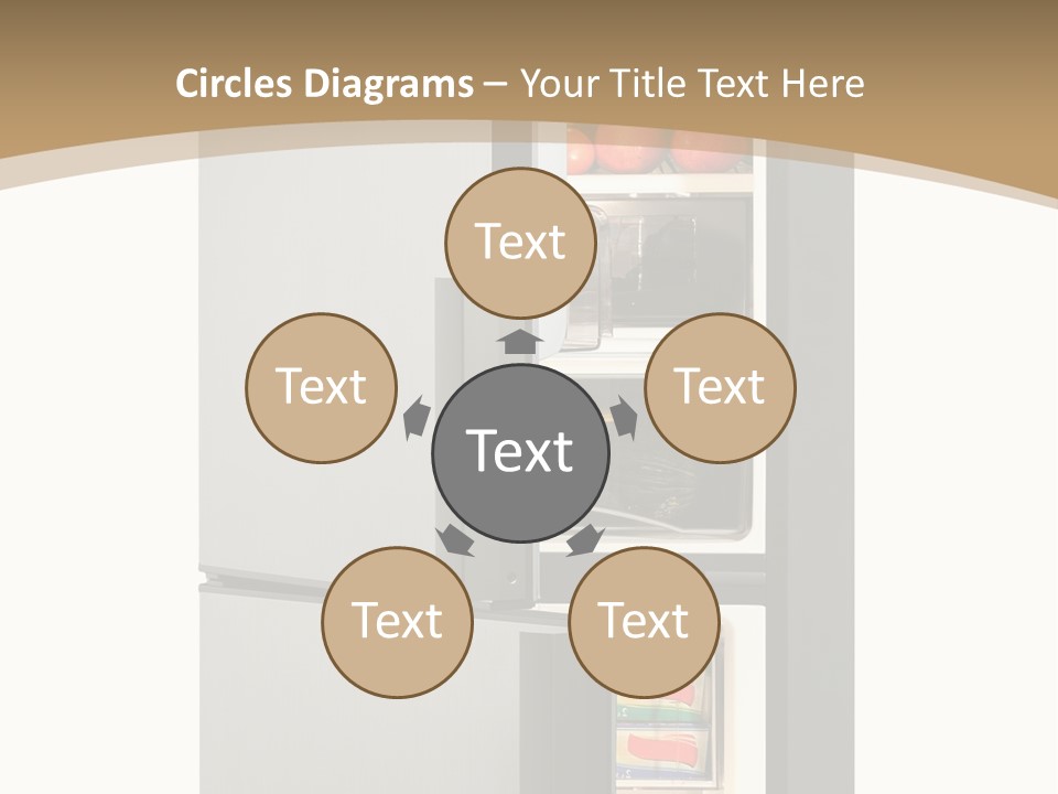 Major Meal Refrigerated PowerPoint Template