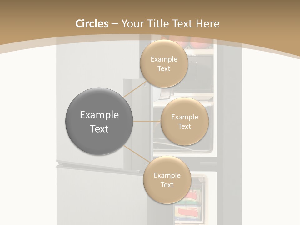 Major Meal Refrigerated PowerPoint Template