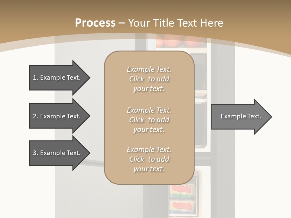 Major Meal Refrigerated PowerPoint Template