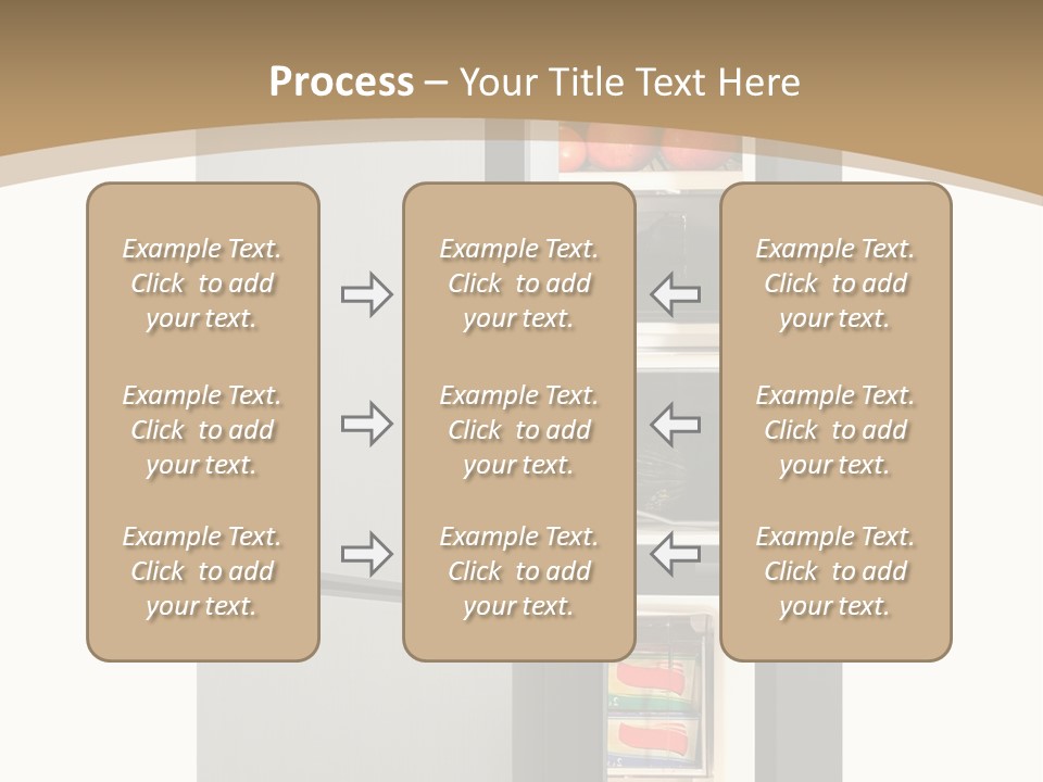Major Meal Refrigerated PowerPoint Template