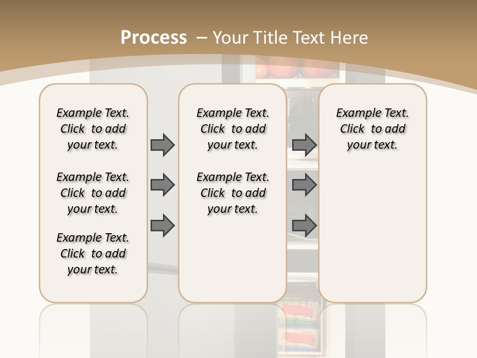 Major Meal Refrigerated PowerPoint Template