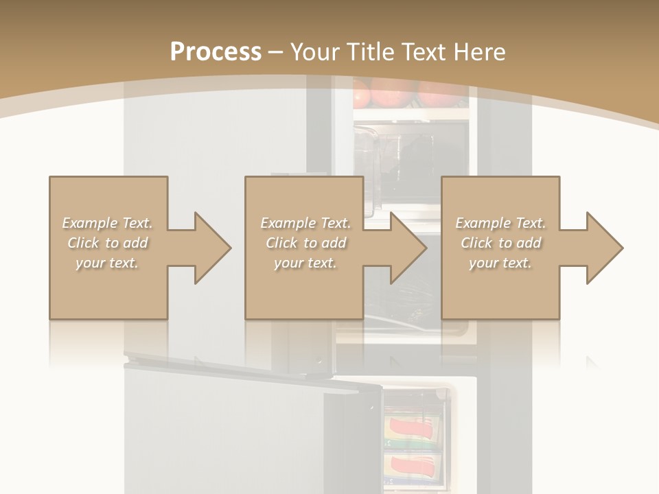 Major Meal Refrigerated PowerPoint Template