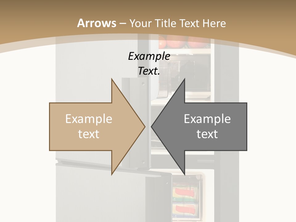 Major Meal Refrigerated PowerPoint Template