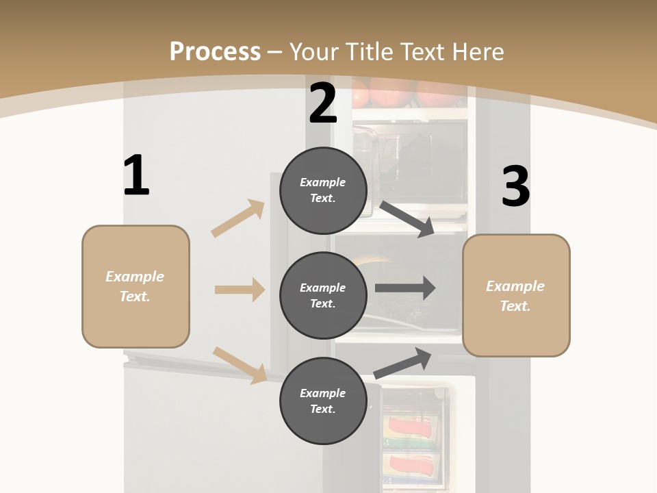 Major Meal Refrigerated PowerPoint Template