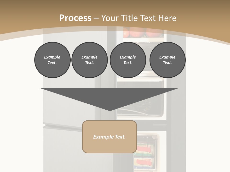 Major Meal Refrigerated PowerPoint Template