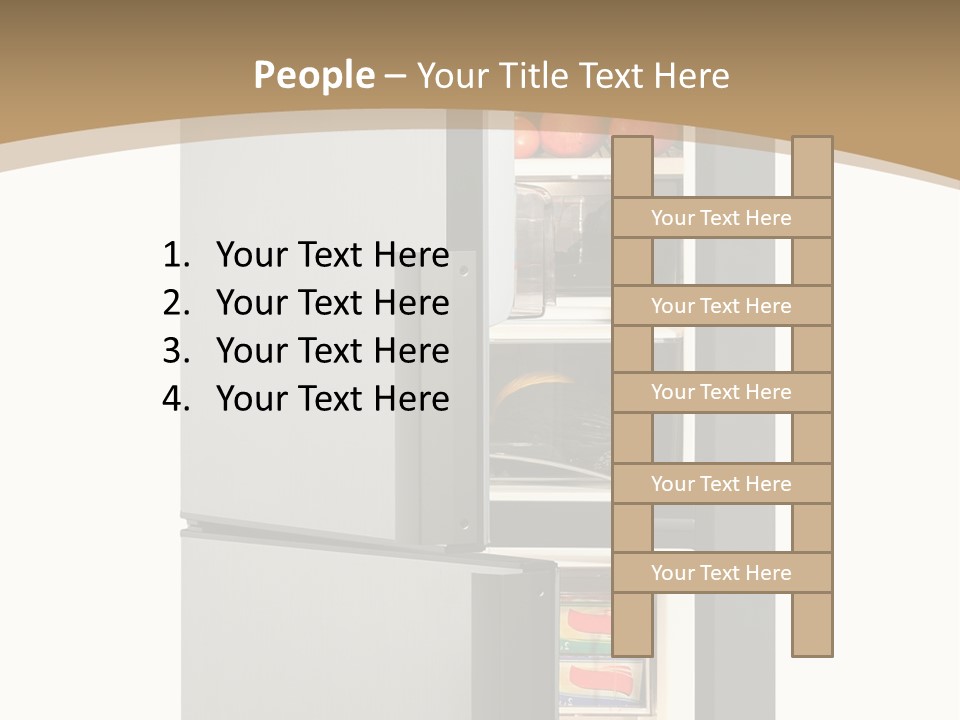 Major Meal Refrigerated PowerPoint Template