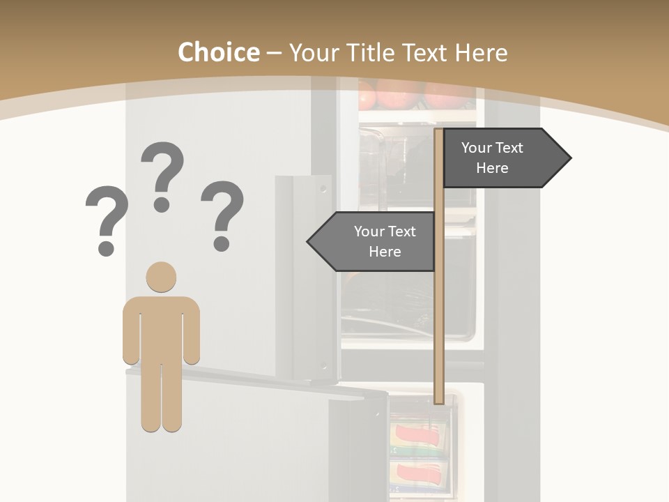 Major Meal Refrigerated PowerPoint Template