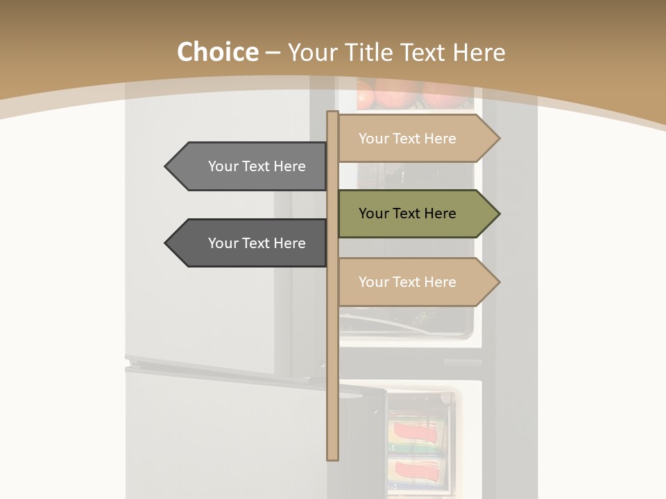 Major Meal Refrigerated PowerPoint Template