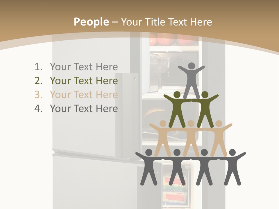 Major Meal Refrigerated PowerPoint Template