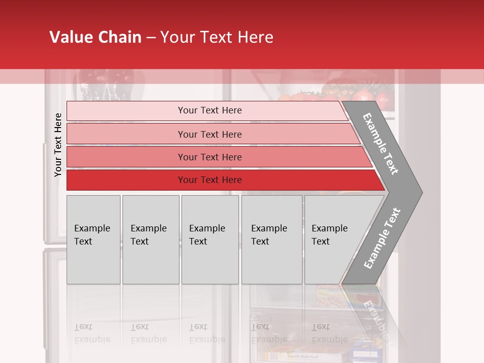 Nobody Fruit Condiments PowerPoint Template