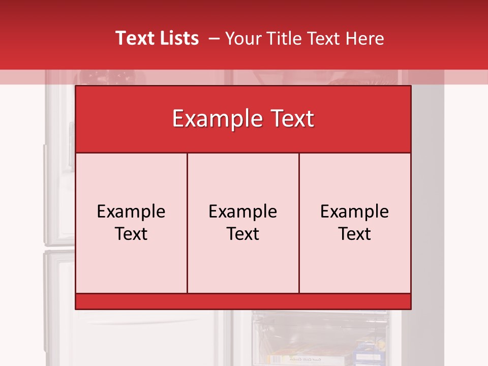 Nobody Fruit Condiments PowerPoint Template