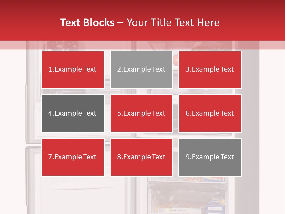 Nobody Fruit Condiments PowerPoint Template