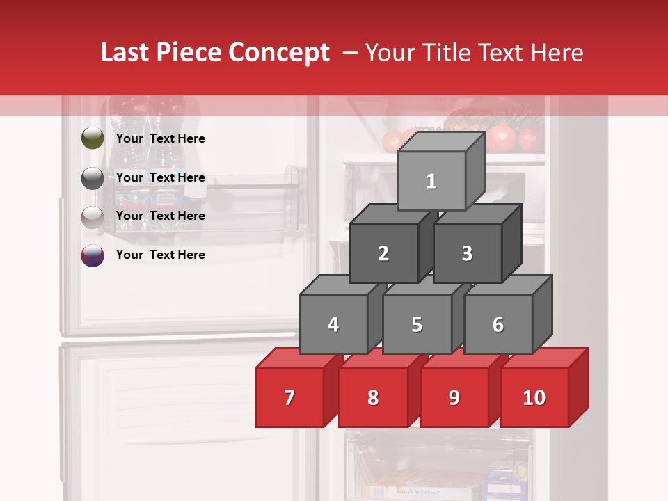 Nobody Fruit Condiments PowerPoint Template