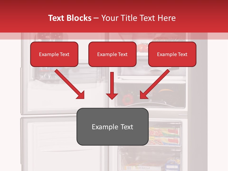 Nobody Fruit Condiments PowerPoint Template