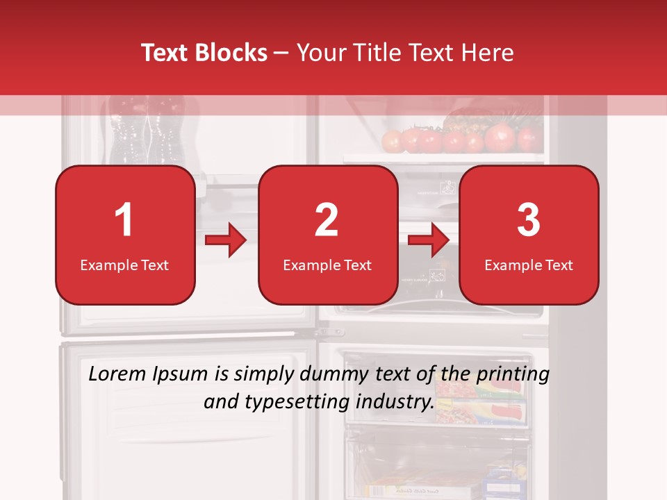 Nobody Fruit Condiments PowerPoint Template