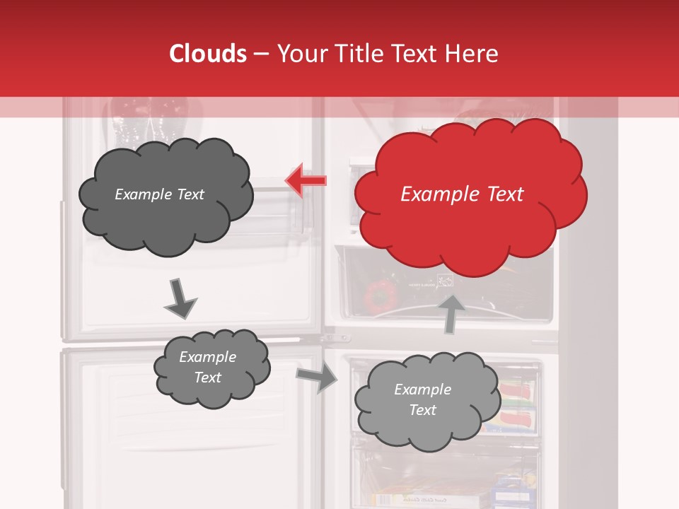 Nobody Fruit Condiments PowerPoint Template