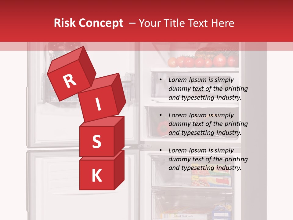 Nobody Fruit Condiments PowerPoint Template