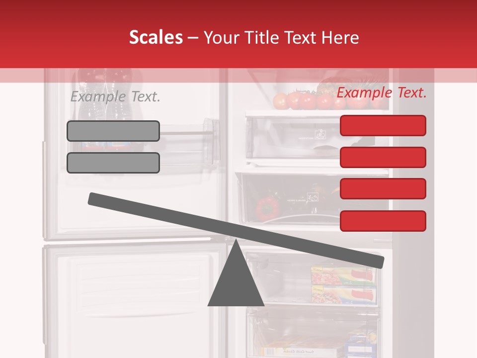 Nobody Fruit Condiments PowerPoint Template