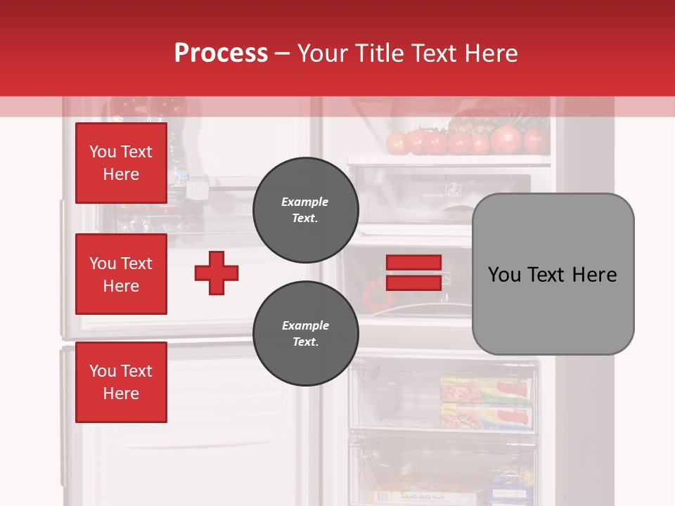 Nobody Fruit Condiments PowerPoint Template