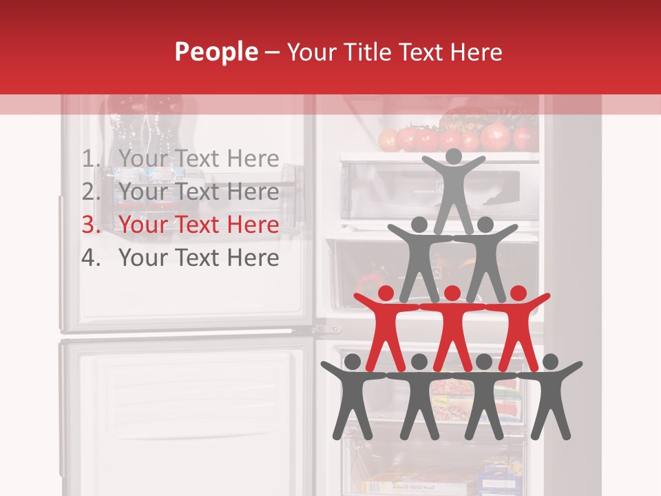 Nobody Fruit Condiments PowerPoint Template