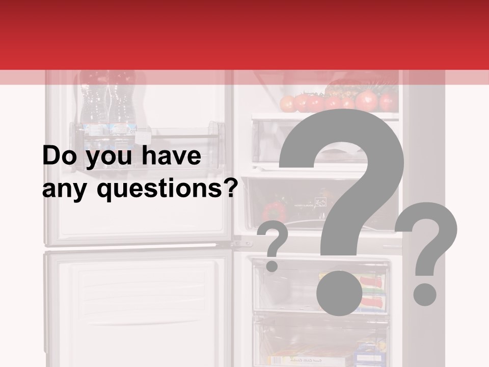 Nobody Fruit Condiments PowerPoint Template