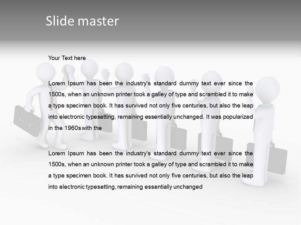Achieve Employees Sales PowerPoint Template