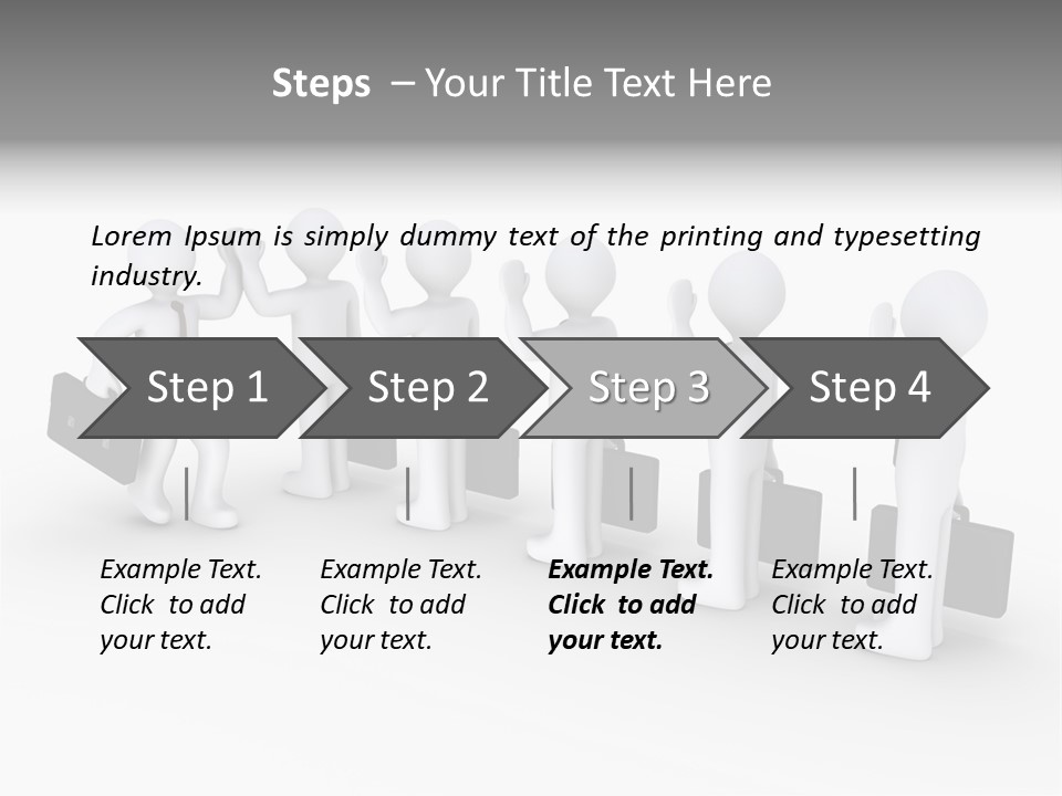 Achieve Employees Sales PowerPoint Template