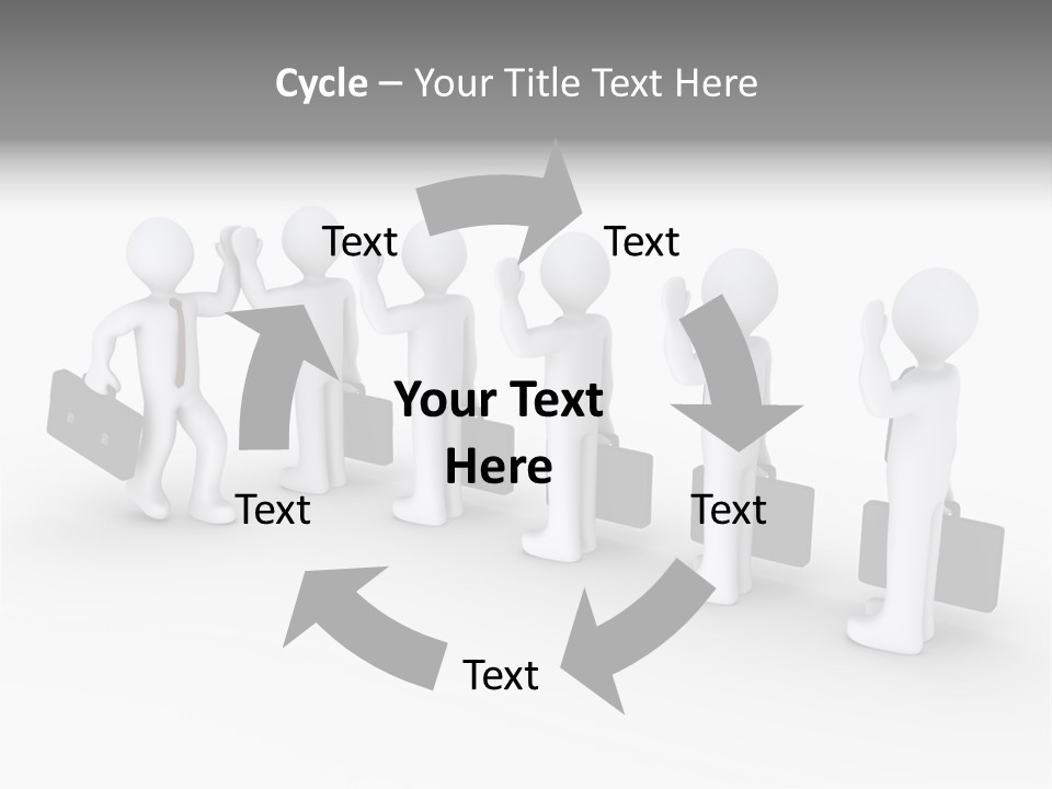 Achieve Employees Sales PowerPoint Template