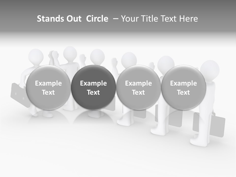 Achieve Employees Sales PowerPoint Template