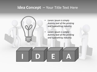 Achieve Employees Sales PowerPoint Template