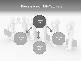 Achieve Employees Sales PowerPoint Template