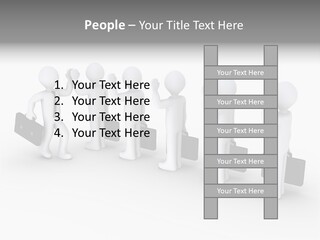 Achieve Employees Sales PowerPoint Template