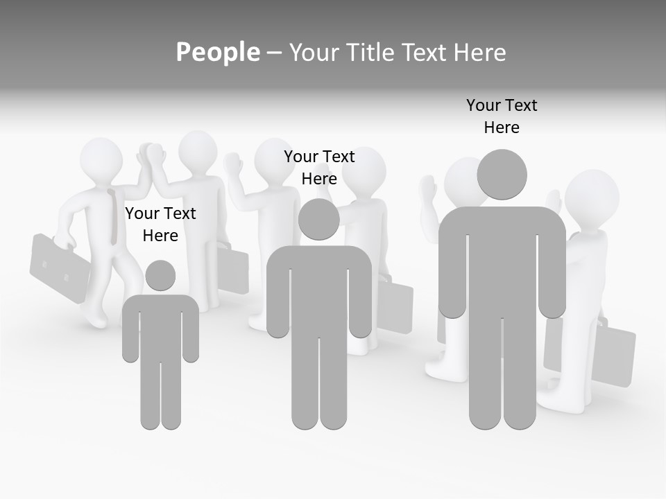 Achieve Employees Sales PowerPoint Template