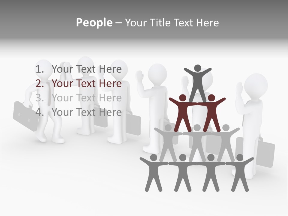 Achieve Employees Sales PowerPoint Template