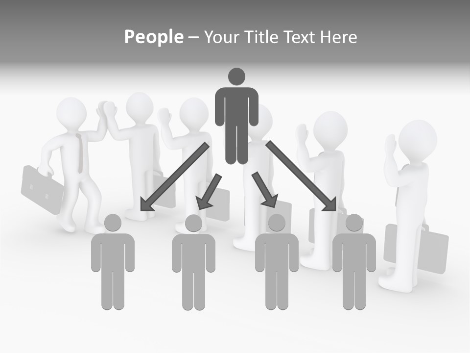 Achieve Employees Sales PowerPoint Template