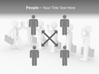 Achieve Employees Sales PowerPoint Template