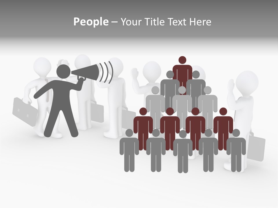 Achieve Employees Sales PowerPoint Template