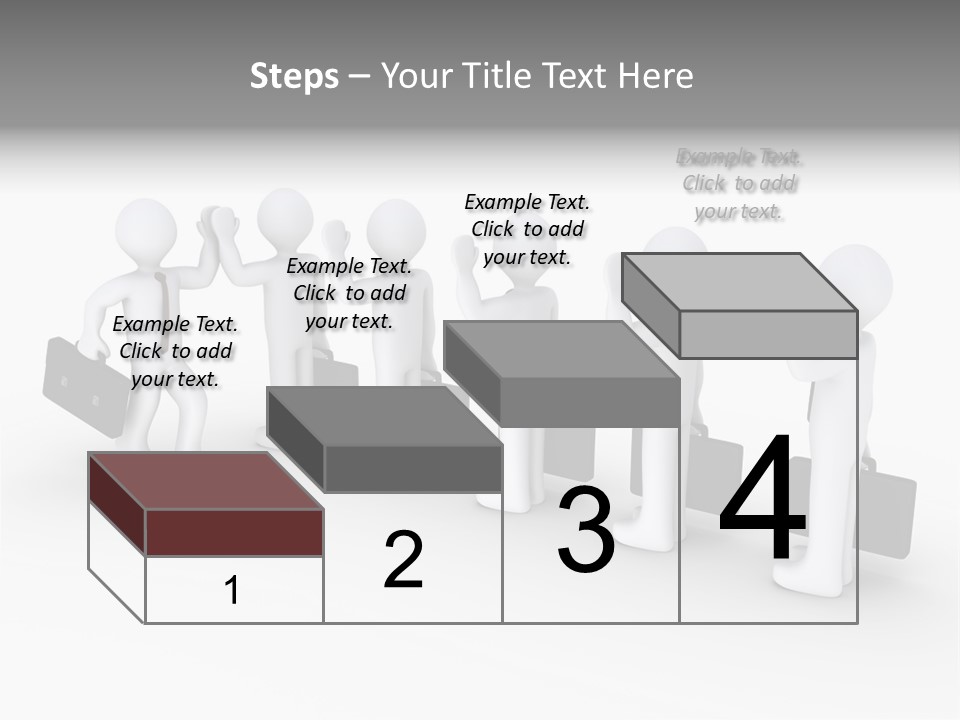 Achieve Employees Sales PowerPoint Template